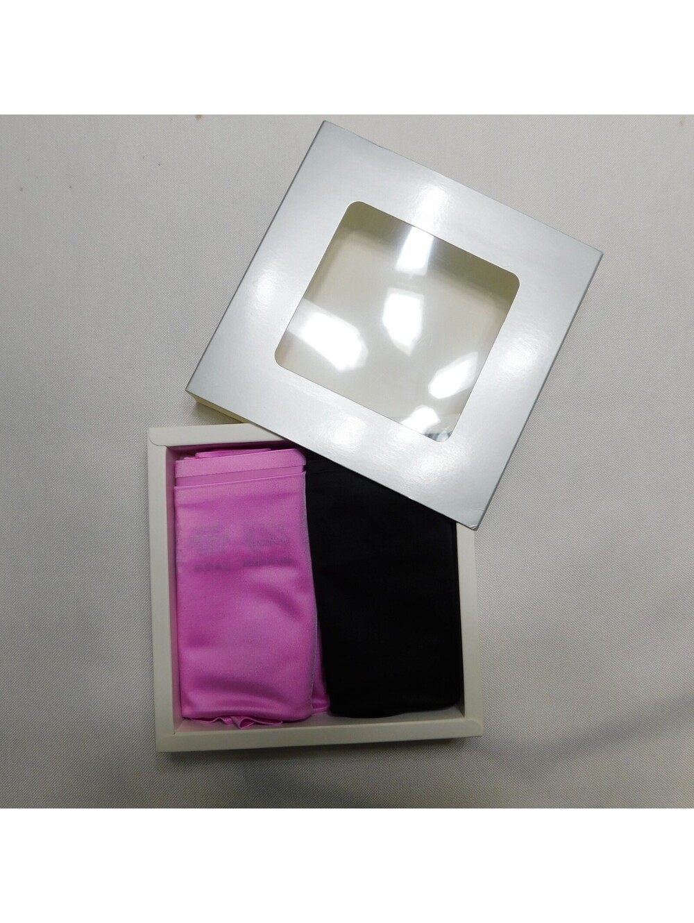 Smart & Sexy No Show Hipster Panty 2 Pack NIB Womens XL Black Violet Underwear